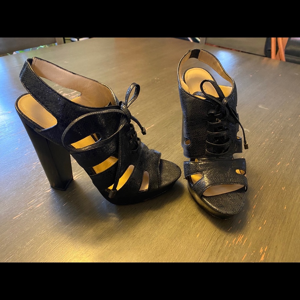 Black Coach heels Moreen